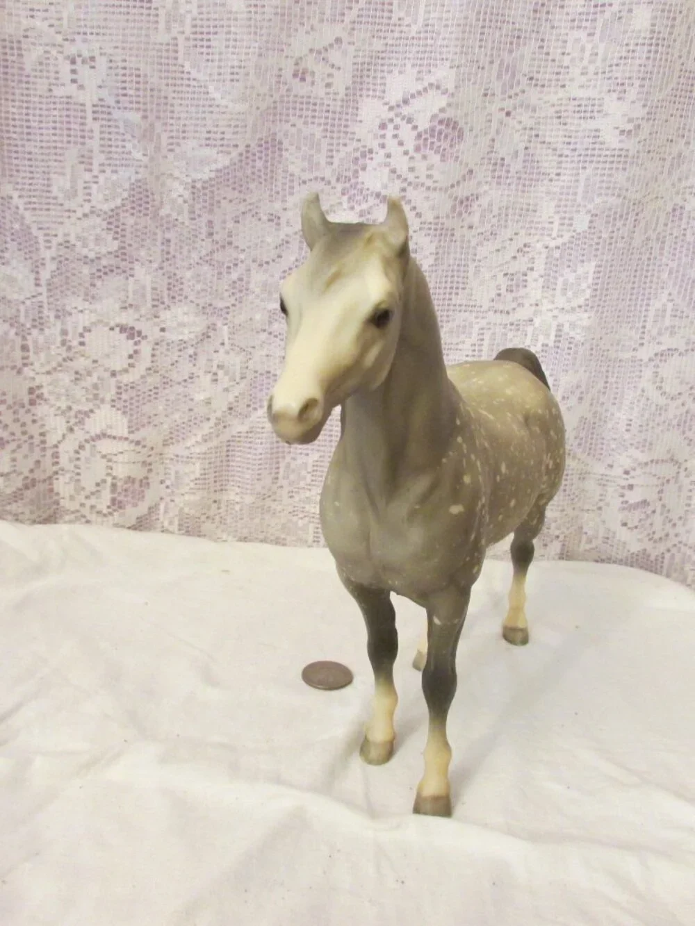 Breyer Proud Arabian Mare Horse Signed by Peter Stone in 1987 - Picture 10 of 15